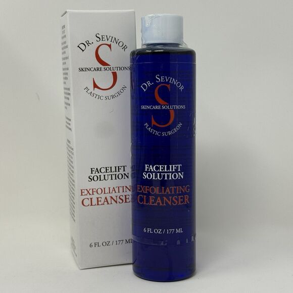 Dr Sevinor Face Lift Solution Exfoliating Cleanser Anti Aging Wrinkles New 6 oz - Picture 1 of 11